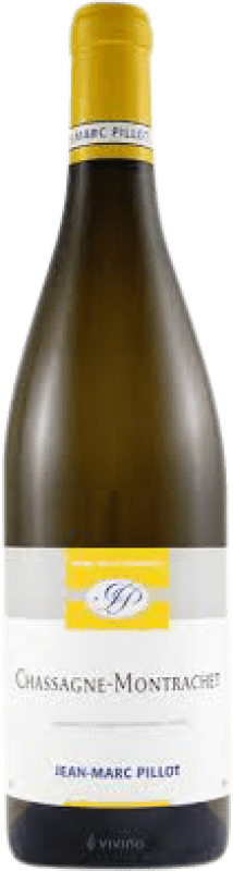 87,95 € Бесплатная доставка | Белое вино Domaine Jean-Marc Pillot A.O.C. Chassagne-Montrachet Бургундия Франция Chardonnay — Шардоне 75 cl