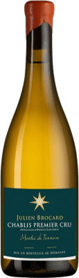 58,95 € Spedizione Gratuita | Vino Bianco Julien Brocard 7 Lieux Montée Tonnerre 1er Premier Cru A.O.C. Chablis Borgogna Francia Chardonnay 75 cl