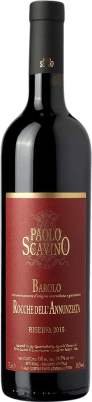 257,95 € Free Shipping | Red Wine Paolo Scavino Roche de la Annuziata D.O.C.G. Barolo Piemonte Italy Nebbiolo 75 cl