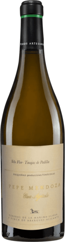 19,95 € Kostenloser Versand | Weißwein Pepe Mendoza Tinajas de Padilla D.O. Alicante Levante Spanien Macabeo, Moscatel — Muskateller 75 cl