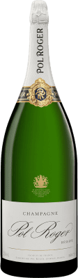 718,95 € Envío gratis | Espumoso Blanco Pol Roger Brut Reserva A.O.C. Champagne Champagne Francia Pinot Negro, Chardonnay, Pinot Meunier Botella Imperial-Mathusalem 6 L