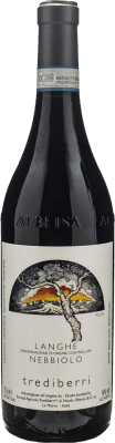 16,95 € 送料無料 | 赤ワイン Trediberri D.O.C. Langhe ピエモンテ イタリア Nebbiolo — ネッビオーロ 75 cl