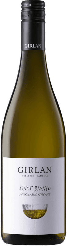 18,95 € Envio grátis | Vinho Branco Girlan Trocken — Seco D.O.C. Südtirol Alto Adige Alto Adige Itália Pinot Branco 75 cl