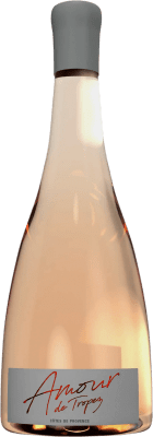19,95 € Envio grátis | Vinho Rosé Domaine Tropez Amour Trocken — Seco Rosé A.O.C. Côtes de Provence Provença França Syrah, Garnacha — Grenache, Cabernet Sauvignon, Cinsault 75 cl