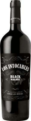 19,95 € Kostenloser Versand | Rotwein Finca Las Moras Los Intocables Trocken Black — Edition Schwarz I.G. Mendoza Mendoza Argentinien Malbec 75 cl