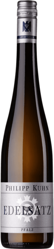 25,95 € Бесплатная доставка | Белое вино Philipp Kuhn Laumersheimer Edelsatz Gewürztraminer & Riesling Trocken — Сухое Q.b.A. Pfälz Пфальце Германия Gewürztraminer — Гевюрцтраминер, Riesling — Рислинг 75 cl