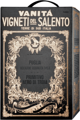 26,95 € Envoi gratuit | Vin Rouge Fantini Vanita Primitivo Nero di Troia Trocken — Sec I.G.T. Puglia Pouilles Italie Primitivo, Nero di Troia Bag in Box 3 L