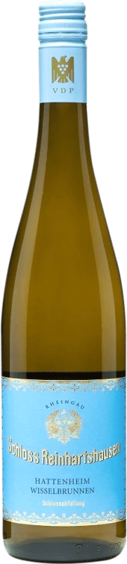 18,95 € 送料無料 | 白ワイン Schloss Reinhartshausen Hattenheimer Wisselbrunnen Trocken — 辛口 VDP Grosses Gewächs GG — Grand Cru, Kabinett — 熟した収穫 Q.b.A. Rheingau Rheingau ドイツ Riesling — リースリング 75 cl