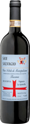 33,95 € Envío gratis | Vino Tinto Tenuta San Salvagio Trocken — Seco Reserva D.O.C.G. Vino Nobile di Montepulciano Toscana Italia Sangiovese 75 cl