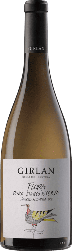 41,95 € Envio grátis | Vinho Branco Girlan Flora Trocken — Seco Reserva D.O.C. Südtirol Alto Adige Alto Adige Itália Pinot Branco 75 cl