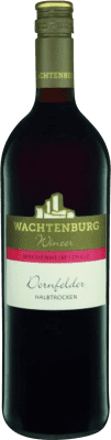 9,95 € Бесплатная доставка | Красное вино Wachtenburg Winzer Halbtrocken — Полусухое Q.b.A. Pfälz Пфальце Германия Dornfelder — Дорнфельдер 1 L