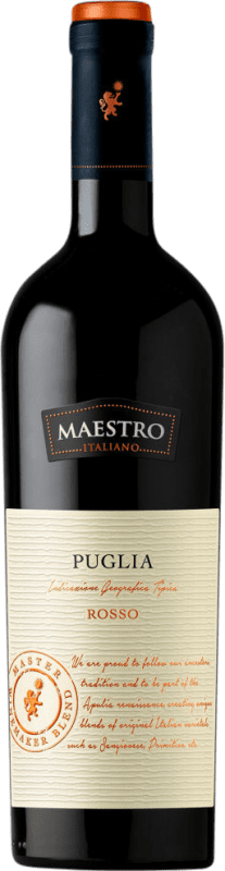 8,95 € Envoi gratuit | Vin Rouge Cielo e Terra Maestro Trocken — Sec I.G.T. Puglia Pouilles Italie Sangiovese, Primitivo 75 cl
