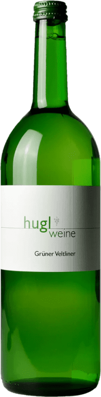 9,95 € Spedizione Gratuita | Vino Bianco Hugl Wimmer Trocken — Secco D.A.C. Weinviertel Austria Grüner Veltliner 1 L