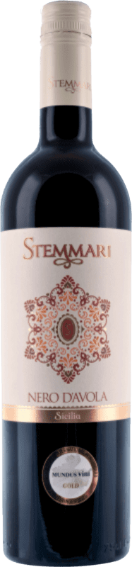 9,95 € Envoi gratuit | Vin Rouge Mezzacorona Stemmari Trocken — Sec D.O.C. Sicilia Sicile Italie Nero d'Avola 75 cl