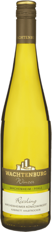 6,95 € Spedizione Gratuita | Vino Bianco Wachtenburg Winzer Wachenheimer Königswingert Winzerstolz Halbtrocken — Semisecco Kabinett — Vendemmia Matura Q.b.A. Pfälz PFALZ Germania Riesling 75 cl