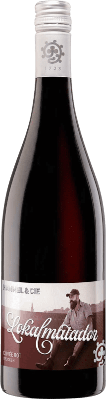 10,95 € 免费送货 | 红葡萄酒 Hammel Lokalmatador Trocken — 干型 Cuvée Q.b.A. Pfälz 普法尔茨 德国 75 cl
