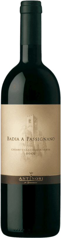 76,95 € Envoi gratuit | Vin Rouge Marchesi Antinori Badia a Passignano Trocken — Sec Classique Réserve D.O.C.G. Chianti Toscane Italie Sangiovese 75 cl