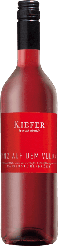 10,95 € Envoi gratuit | Vin Rosé Friedrich Kiefer Tanz auf dem Vulkan Rotling Semiseco — Demi-Sec I.G. Baden Baden Allemagne Moscatel — Muscat, Regent, Rivaner 75 cl