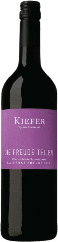 10,95 € Бесплатная доставка | Сладкое вино Friedrich Kiefer Die Freude Teilen Cuvée I.G. Baden Baden Германия 75 cl