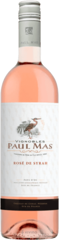 10,95 € 送料無料 | ロゼワイン Paul Mas Trocken — 辛口 Rosé — ロゼ I.G.P. Vin de Pays d'Oc ラングドック フランス Syrah — シラー 75 cl