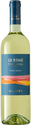 12,95 € Spedizione Gratuita | Vino Bianco Castello Banfi Le Rime Trocken — Secco I.G.T. Toscana Toscana Italia Pinot Grigio 75 cl