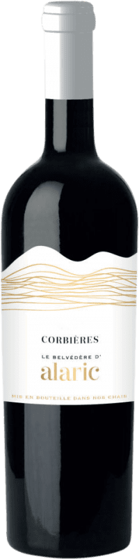 12,95 € 免费送货 | 红葡萄酒 Vignerons Catalans Le Belvédère d'Alaric Trocken — 干型 A.O.C. Corbières 法国 Syrah — 西拉, Garnacha — 歌海娜, Cariñena — 佳丽酿, Mourvèdre — 穆尔韦德尔 75 cl