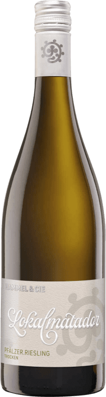 12,95 € Spedizione Gratuita | Vino Bianco Hammel Lokalmatador Semiseco — Semisecco Q.b.A. Pfälz PFALZ Germania Riesling 75 cl