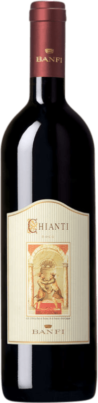13,95 € Envío gratis | Vino Tinto Castello Banfi Trocken — Seco D.O.C.G. Chianti Toscana Italia Cabernet Sauvignon, Sangiovese, Canaiolo 75 cl