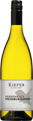 14,95 € Kostenloser Versand | Weißwein Friedrich Kiefer Trocken Kabinett I.G. Baden Baden Deutschland Pinot Blanc — Weißburgunder 75 cl