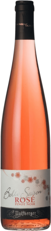 14,95 € 免费送货 | 桃红葡萄酒 Wolfberger Belle Saison Trocken — 干型 Rosé — 桃红葡萄酒 A.O.C. Alsace 阿尔萨斯 法国 Pinot Noir — 黑皮诺 75 cl