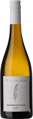 15,95 € 免费送货 | 白葡萄酒 Weingut Studier Semiseco — 半干型 Q.b.A. Pfälz 普法尔茨 德国 Pinot Blanc — 白皮诺 75 cl