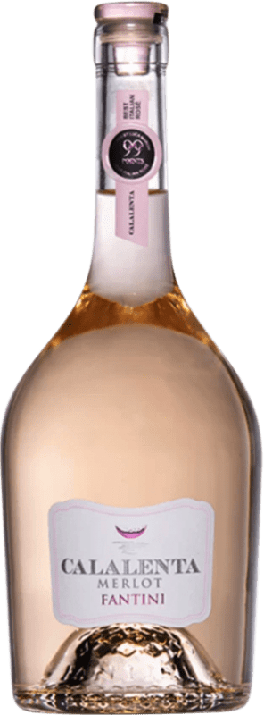 13,95 € Envio grátis | Vinho Rosé Fantini Calalenta Trocken — Seco Rosé Abruzzo Itália Merlot 75 cl