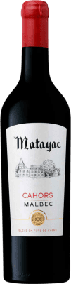 16,95 € Envoi gratuit | Vin Rouge Castel Châteaux & Grands Crus Matayac Trocken — Sec A.O.C. Cahors Piémont France Malbec 75 cl