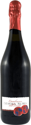 16,95 € Envoi gratuit | Vin Mousseux Rouge Branchini. Gemma Rubia Trocken — Sec I.G.T. Emilia Romagna Émilie-Romagne Italie Lambrusco 75 cl