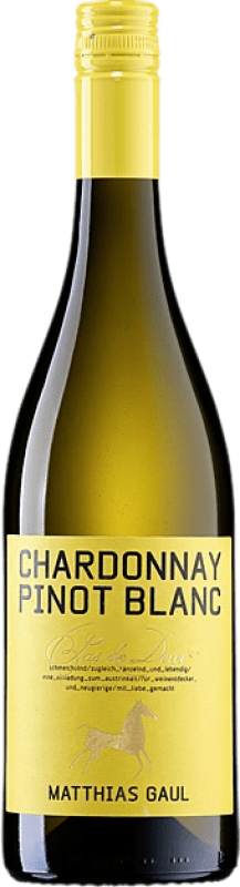 17,95 € 免费送货 | 白葡萄酒 Matthias Gaul Pas de Deux Trocken — 干型 Q.b.A. Pfälz 普法尔茨 德国 Chardonnay — 莎当妮, Pinot Blanc — 白皮诺 75 cl