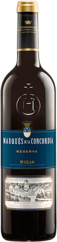 13,95 € Spedizione Gratuita | Vino Rosso Marqués de La Concordia Santiago Riserva D.O.Ca. Rioja La Rioja Spagna 75 cl