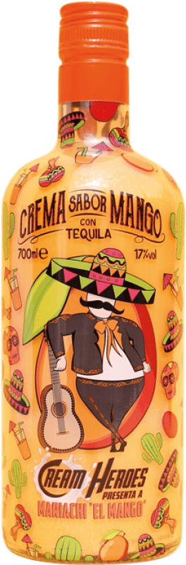 12,95 € 免费送货 | 奶油利口酒 Cream Heroes Mariachi 墨西哥 70 cl Mango — 芒果, Tequila — 龙舌兰酒