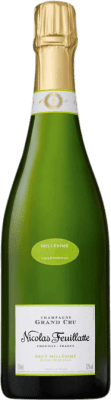 87,95 € 免费送货 | 白起泡酒 Nicolas Feuillatte Grand Cru A.O.C. Champagne 香槟酒 法国 Chardonnay — 莎当妮 75 cl