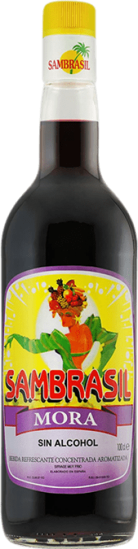 3,95 € Kostenloser Versand | Liköre Sambrasil Ritmo Spanien 70 cl Mora — Brombeere Alkoholfrei