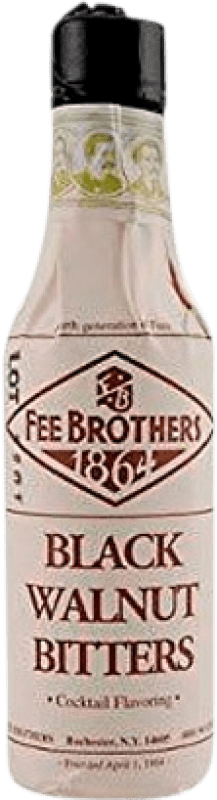 21,95 € 免费送货 | 施纳普斯 Fee Brothers Bitters 美国 小瓶装 15 cl Black Walnut — 黑胡桃