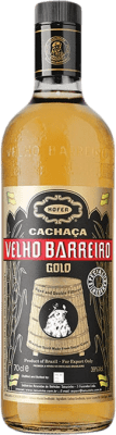 16,95 € Free Shipping | Cachaça Velho Barreiro Gold Edition Brazil 70 cl