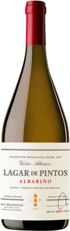 25,95 € 送料無料 | 白ワイン Lagar de Pintos D.O. Rías Baixas ガリシア スペイン Albariño — アルバリーニョ マグナムボトル 1,5 L