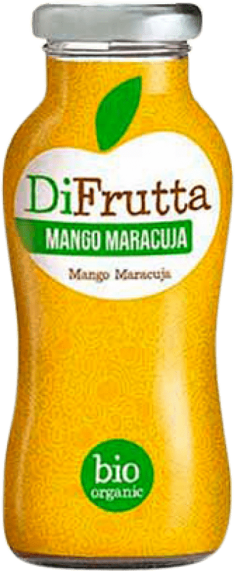 59,95 € Envio grátis | Caixa de 24 unidades Sumo DiFrutta Itália Garrafinha 20 cl Mango — Manga, Maracuyá — Maracujá, Nectar — Néctar