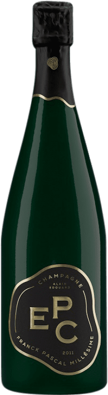 109,95 € Envío gratis | Espumoso Blanco Alain Edouard EPC Franck Pascal Millésimé, Edición Limitada A.O.C. Champagne Champagne Francia Pinot Negro, Chardonnay, Pinot Meunier 75 cl