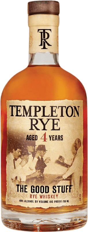 46,95 € Spedizione Gratuita | Whisky Blended Templeton Rye Giappone 4 Anni 70 cl