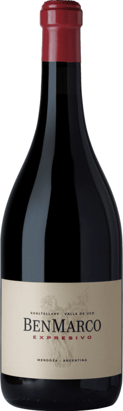 38,95 € Free Shipping | Red Wine Susana Balbo BenMarco Expresivo I.G. Mendoza Mendoza Argentina Cabernet Franc, Malbec 75 cl