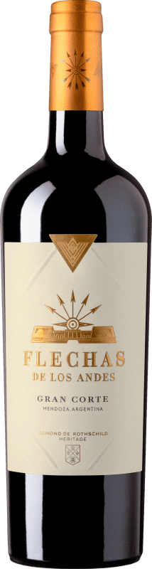 62,95 € Envio grátis | Vinho Tinto Baron Edmond de Rothschild Flechas de Los Andes Gran Corte I.G. Mendoza Mendoza Argentina Syrah, Cabernet Franc, Malbec 75 cl