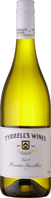 69,95 € Envio grátis | Vinho Branco Tyrrell's Vat 1 I.G. Hunter Valley Hunter Valley Austrália Sémillon 75 cl