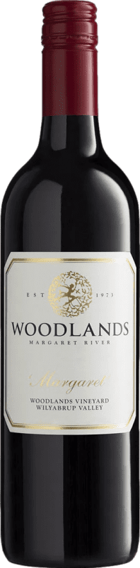 61,95 € Envio grátis | Vinho Tinto Woodlands I.G. Margaret River Margaret River Austrália Merlot, Cabernet Sauvignon, Malbec Organic — Bio 75 cl