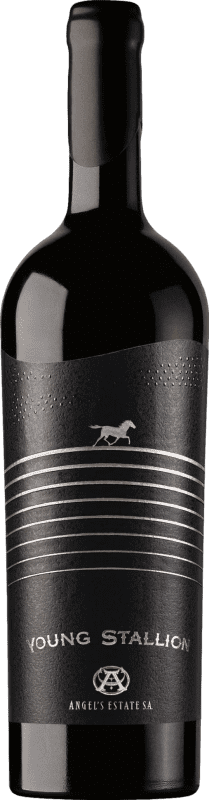 19,95 € Бесплатная доставка | Красное вино Angel's Estate Young Stallion Болгария Merlot — Мерло, Syrah — Сира, Cabernet Sauvignon — Каберне Совиньон 75 cl